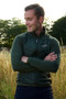 Tommy Mens Thermo Hybrid Jacket in Putting Green - lifestyle