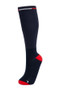 Tommy Hilfiger Ladies Global Long Winter Two Pack Riding Socks in Desert Sky