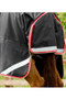 Premier Equine Buster Turnout Rug 100g with Neck Cover - Black - 2202 -  Tail Flap