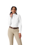 PS of Sweden Ladies Heather Hunter Shirt - White - Front