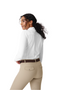 PS of Sweden Ladies Heather Hunter Shirt - White - Back