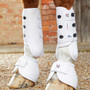 Premier Equine Air Cooled Carbon Tech Eventing Boots - White - Front