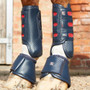 Premier Equine Air Cooled Carbon Tech Eventing Boots - Navy- Front