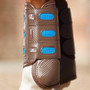 Premier Equine Air Cooled Carbon Tech Eventing Boots in Brown Front - Vent Detail