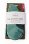 Le Chameau Iris Low Socks in Vert Fonce  in Packaging