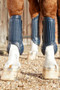 Premier Equine Carbon Tech Air Flex Eventing Boots - Navy -Front