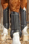 Premier Equine Carbon Tech Air Flex Eventing Boots - Black - hind
