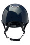 EQx Kylo Riding Helmet With Wide Peak - Navy Gloss/Navy Sparkly/Pewter - Back