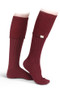 Aubrion Cottonwood Boot Socks - Burgundy