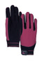 Aubrion Mesh Riding Gloves - Raspberry