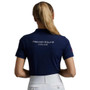 Premier Equine Ladies Team Polo in Navy - back