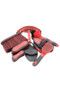 Premier Equine Soft-Touch 9 piece Grooming Kit Set in Black/Red - set