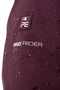 Premier Equine Pro Rider Waterproof Jacket in Wine - logo detailing