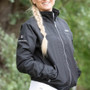 Premier Equine Pro Rider Waterproof Jacket in Anthracite Black -Lifestyle
