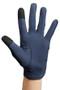 Premier Equine Ladies Presa Mesh Riding Gloves in Navy - palm