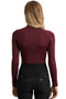 Premier Equine Ladies Ombretta Technical Riding Top in Wine - back