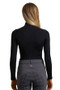 Premier Equine Ladies Ombretta Technical Riding Top in Black - back