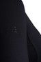 Premier Equine Ladies Ombretta Technical Riding Top in Black - arm branding