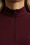 Premier Equine Ladies Ombretta Technical Riding Top in Wine - chest