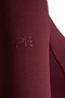 Premier Equine Ladies Ombretta Technical Riding Top in Wine - arm branding