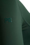 Premier Equine Ladies Ombretta Technical Riding Top in Green - arm branding