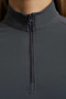 Premier Equine Ladies Ombretta Technical Riding Top in Anthracite Grey - chest
