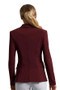 Premier Equine Ladies Hagen Competition Jacket - Wine - Back