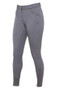 Premier Equine Ladies Delta Full Seat Gel Riding Breeches in Anthracite Grey - front