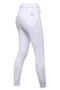 Premier Equine Ladies Delta Full Seat Gel Riding Breeches in White - back