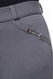 Premier Equine Ladies Delta Full Seat Gel Riding Breeches in Anthracite Grey - side