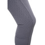 Premier Equine Ladies Delta Full Seat Gel Riding Breeches in Anthracite Grey - inner leg grip