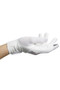 Premier Equine Ladies Competition Presa Mesh Riding Gloves in White - side