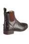 Premier Equine Childrens Virtus Leather Paddock Boots in Brown - back/side
