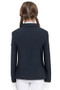 Premier Equine Childrens Hagen Competition Jacket in Navy - front