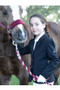 Premier Equine Childrens Hagen Competition Jacket in Navy - lifestyle