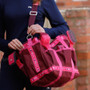 Premier Equine Grooming Kit Bag in Wine/Fuchsia - Lifestyle