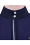 Premier Equine Childrens Mini Amia Top in Navy - collar