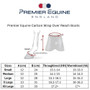 Premier Equine Carbon Wrap Over Reach Boots size Guide