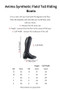 Premier Equine Childrens Anima Synthetic Field Tall Riding Boot size guide