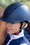 Premier Equine Endeavour Riding Helmet in Navy - lifestyle