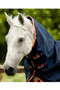 Premier Equine Buster Zero Turnout Rug with Classic Neck Cover 0g - Navy - Neck