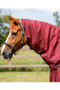 Premier Equine Buster Zero Turnout Rug with Classic Neck Cover 0g - Burgundy - Neck
