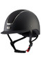 Premier Equine Odyssey Riding Helmet in Black - front/side