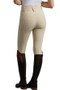 Premier Equine Ladies Sophia Full Seat Gel High Waist Riding Breeches in Vanilla - back