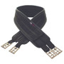 Hy Equestrian Waffle Girth - Elasticated Both Ends - Brown
