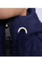 Premier Equine Childrens Arion Riding Jacket With Hood in Navy - collar/hood
