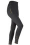 Aubrion Ladies Porter Winter Riding Tights - Jet Black - 8127 - Side