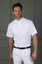 Aubrion Mens Short Sleeve Tie Shirt - White - Lifestyle