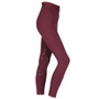 Aubrion Ladies Albany Riding Tights - Black Cherry - Side