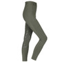 Aubrion Ladies Albany Riding Tights - Deep Green